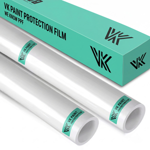 Película Protectora de Pintura Transparente para Carrocería de Automóvil, TPU PPF de 8.5mil, Antiarañazos, Autoregenerable, Vinilo Amarillo para Envolver Automóviles - Product Image 1