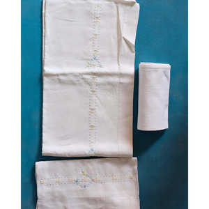 Juego de Edredón de Lino 100% Algodón para Bebés Recién Nacidos, Ropa de Cama Bordada a Mano con Diseño Tejido para Uso Doméstico - Product Image 2