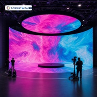 7680Hz P2.6 2.6Mm 500*500Mm Pixels virtuels d'intérieur ont mené des panneaux d'écran d'affichage 3D Xr Studio Stage Led Wall