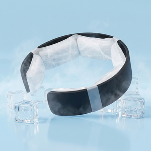 Bague de refroidissement pour le cou en TPU PCM réutilisable et portable, pour les travailleurs en extérieur, prévention des coups de chaleur estivaux - Product Image 1