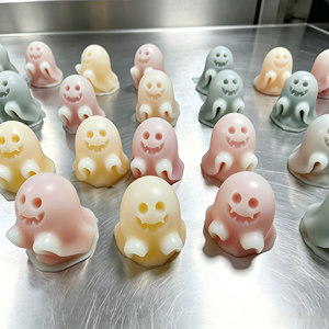 Caramelos de Halloween con Forma de Fantasma en Botella de Cera, Dulces Líquidos con Forma de Fantasma 3D para Regalo de Fiesta de Truco o Trato - Product Image 1