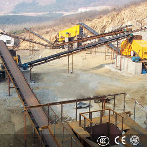 Installation de concassage de calcaire et de gravier entièrement doublée 200 T/H pour l'exploitation minière avec moteur, roulement et composants PLC - Product Image 3