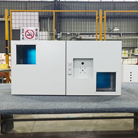 Armoire de commande électrique double porte sur mesure, étanche et anti-poussière, boîte de distribution industrielle, console d'opération automatisée