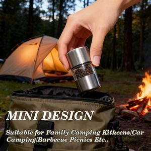 Molinillo <span class=keywords><strong>de</strong></span> especias Mini <span class=keywords><strong>de</strong></span> acero inoxidable personalizado al por mayor <span class=keywords><strong>de</strong></span> calidad superior, molinillo Manual acrílica <span class=keywords><strong>de</strong></span> <span class=keywords><strong>sal</strong></span> y pimienta, juego <span class=keywords><strong>de</strong></span> molinillo <span class=keywords><strong>de</strong></span> especias - Product Image 4