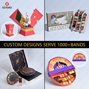 Custom le tue scatole vuote confezione regalo a forma di <span class=keywords><strong>cuore</strong></span> orientale confezione di scatole di Natale profumo di cioccolato Design speciale - Product Image 5