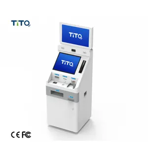 ATM Kiosk akıllı vezne makinesi Self servis Kiosk sanal çevrimiçi bankacılık terminali dokunmatik ekran