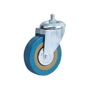 Maßgefertigte Grauguss-Rollen 2,5 Zoll <span class=keywords><strong>3</strong></span> Zoll 4 Zoll 5 Zoll PVC Industrieräder Möbel-Trolley Regalräder - Product Image 2