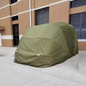 Toldo Retráctil Personalizado para Automóvil, Carpa Plegable Portátil para Exteriores, Garaje Automático de Aleación de Aluminio y Tela Oxford, Prefabricado - Product Image 1