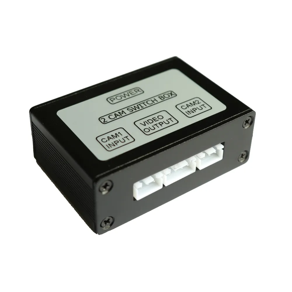 Thông minh 2 CH video Switcher, thích hợp cho cả hai RCA hoặc 4 pin Analog và AHD máy ảnh