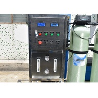 Mesin perawatan air Osmosis terbalik 500 liter per jam peralatan pemurnian Filter RO untuk hotel restoran