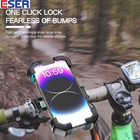 Support de téléphone pour moto et vélo Prix d'usine Support de téléphone portable Antivol pour vélo et scooters Support de téléphone