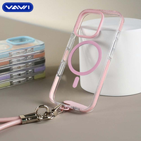 VAWI V-P06 Série Candy Étui magnétique en gros pour iPhone 16 Pro Max Étui antichoc pour Samsung S25 pour Huawei P70 Ultra