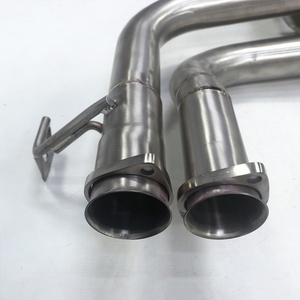 ท่อไอเสียไทเทเนียมแบบ Axle Back สำหรับ BMW E46 M3 S54 ท่อเก็บเสียงหลังแบบไทเทเนียม - Product Image 4