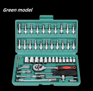 Juego de Herramientas Profesional de 46 Piezas para Reparación de Autos y Hogar, Amoladoras, Taladros, Destornilladores, Herramientas Manuales, Estuche Rígido, Garantía OEM de 3 Años - GOF - Product Image 6