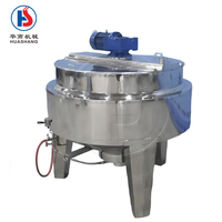 Huashang Custom Sanitaire RVS Verticale Elektrische Verwarmde Jacketed Kettle met Roerwerk