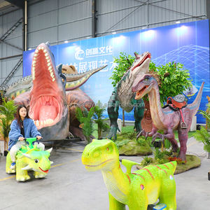 รูปปั้นไดโนเสาร์ลายสัตว์ขนาดเต็มรูปแบบสำหรับสวน - Product Image 5