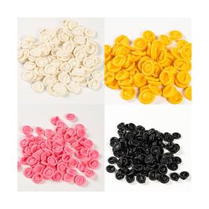 Commercio all'ingrosso monouso guanti protettivi di sicurezza vari colori Anti-statico ispessito Anti-Slip a prova di polvere culle per dita in lattice - Product Image 5