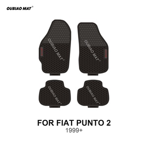 <span class=keywords><strong>Tappetini</strong></span> Auto per <span class=keywords><strong>FIAT</strong></span> <span class=keywords><strong>PUNTO</strong></span> 2 1999+, Su Misura in PVC, Impermeabili Antiscivolo Set Completo - Product Image 1