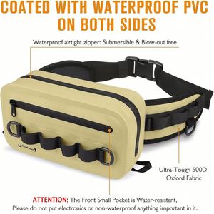 Bolsa de Cintura Impermeable Multifuncional Personalizada para Pesca con Mosca, con Cierre Hermético, para Uso en Ríos, Lagos y Actividades al Aire Libre - Product Image 3