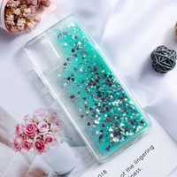 Casing Cairan Glitter Quicksand Lembut untuk Infinix Hot 11S 10s 10t NOTE11 10 PRO ZERO X PRO POVA 2 POP5 LITE SPARK 6 7 GO 2021