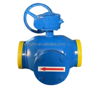 Válvula de Bola <span class=keywords><strong>Autofiltrante</strong></span> DN300 DN350, Totalmente Soldada, con Filtro Interno, Acero al Carbono, para Sistemas de Calefacción y Calefacción por Distrito - Product Image 2