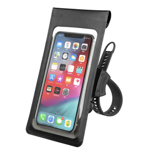 Support de téléphone portable étanche en TPU pour <span class=keywords><strong>vélo</strong></span> et moto, sac de fixation sur guidon pour smartphone de 6,5 pouces - Product Image 1