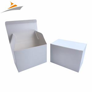 Caja de bloqueo inferior automática de diseño libre, cajas de cuidado de la piel cosméticas blancas, caja de papel de embalaje de regalo - Product Image 5
