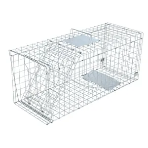 150x50x55cm Humane metal large live wild animal trap cage