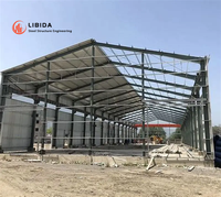 Bâtiment d'entreposage renforcé résistant au vieillissement, entrepôt frigorifique fermé, bâtiment en acier isolé