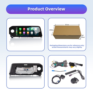 مشغل دي في دي للسيارة لكزس إي إس 2021-2022، شاشة 12.3 بوصة بنظام أندرويد 13 مع واجهة كاربلاي لاسلكية وأندرويد أوتو من بيناريتك - Product Image 6