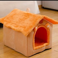 Coussin respirant et chaud en polaire corail pour chat et chien, lavable, doux, pour petits, moyens et grands chiens et chats, fournitures pour animaux de compagnie