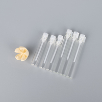 0.5ml 1ml 2ml 3ml Mini flacon en verre transparent Tube bouteille d'échantillon de parfum petite bouteille de testeur de parfum