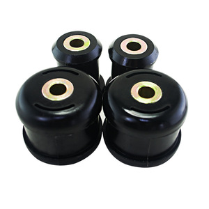 Bagues de bras de commande inférieurs en polyuréthane pour Honda Civic 01-05 Accord Rsx 02-06, pièces de rechange neuves noires et rouges - Product Image 2