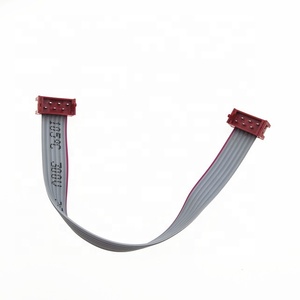 Cable Plano Flexible FFC de 6 Pines IDC Macho de 1.27mm, Serie 215083-6, 4-26 Pines - Product Image 4