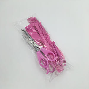 Juego <span class=keywords><strong>de</strong></span> Tijeras <span class=keywords><strong>de</strong></span> Peluquerí<span class=keywords><strong>a</strong></span> para el Hogar, Mango <span class=keywords><strong>de</strong></span> Plástico, Tijeras <span class=keywords><strong>de</strong></span> <span class=keywords><strong>Corte</strong></span> y Entresacar Cabello, Juego <span class=keywords><strong>de</strong></span> Peines para <span class=keywords><strong>Corte</strong></span> <span class=keywords><strong>de</strong></span> Cabello DIY - Product Image 1