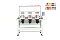 Machine à broder portable de petite taille, machine à broder plate informatisée pour la création de motifs personnalisés