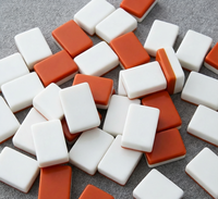 Tuiles de Mahjong Américaines Modernes Personnalisées en Acrylique de Luxe Durables Écologiques Multi-Joueurs Portables pour le Camping et le Divertissement – Divers Modèles