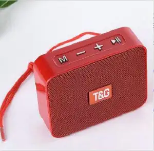 TG166 البسيطة المحمولة نظام مسرح منزلي مكبر صوت لاسلكي محمول صغير لاسلكي في الهواء الطلق المتكلم بلوتوث 4.2 دعم USB TF بطاقة راديو FM