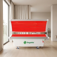 Lit de photothérapie LED commercial approuvé 510K, lit de thérapie par lumière rouge, capsule de luminothérapie multi-longueurs d'onde 660nm 850nm 940nm
