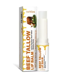 Bálsamo Labial Personalizado de Sebo de Res con Miel, 5g, Hidratante de Uso Diario para Labios Secos y Agrietados - Product Image 1