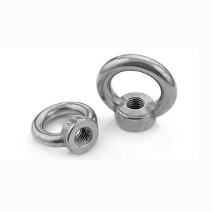 M6 g400 g291 double forgé 316 écrou à oeil de levage en acier inoxydable 304 pour électrique - Product Image 1