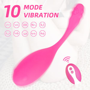 SEXBAY sud corea vendita in silicone USB ricarica telecomando vibrazione uovo salto femmina 10 frequenza vibratore - Product Image 2