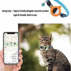 Funda Protectora de Silicona para Todo el Cuerpo, Soporte Impermeable para Collar de Perro, Compatible con Apple AirTag para Gatos y Perros, Accesorio de Rastreo - Product Image 5