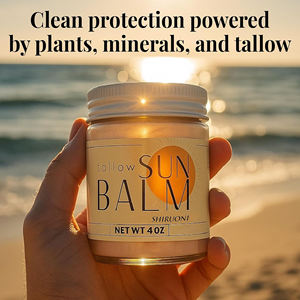 Protector Solar de Sebo al por Mayor, FPS 20, 30, 50, Protección UV de Amplio Espectro, Bálsamo Hidratante de Sebo Batido con Miel de Animales Alimentados con Pasto - Product Image 2