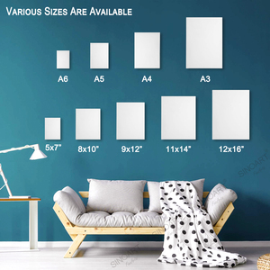 Set di Pannelli per Tele SINOART OEM con Bordi Tagliati per Incorniciare con Acquerelli e Oli - Product Image 4