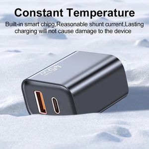 Adaptateur secteur USB 45W 2 ports PD QC3.0, charge rapide, adaptateur mural double USB-C type C 45W - Product Image 5