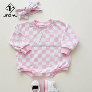 Traje de Baño de Algodón Waffle de Alta Calidad para Niños, Traje de Baño Combinado para Niñas, Traje de Baño Personalizado para Bebés, Niños y Niñas - Product Image 3