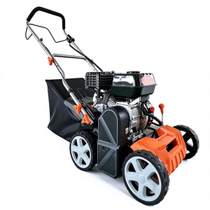 <span class=keywords><strong>Scarificateur</strong></span> à essence robuste avec profondeur réglable et sac de récupération pour l'élimination du mousse et du chaume sur les grandes pelouses - Product Image 1