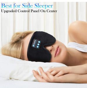 Auriculares inalámbricos 3D con dientes azules para dormir, máscara <span class=keywords><strong>de</strong></span> ojos para relajarse, auriculares para dormir <span class=keywords><strong>de</strong></span> lado, reproductor <span class=keywords><strong>de</strong></span> <span class=keywords><strong>música</strong></span> <span class=keywords><strong>de</strong></span> viaje lavable - Product Image 6