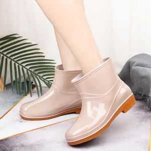 <span class=keywords><strong>Botas</strong></span> de Lluvia Antideslizantes de Caña Baja para <span class=keywords><strong>Mujer</strong></span>, Zapatos de <span class=keywords><strong>Agua</strong></span> de Cocina a la Moda, Suelas de Tendón de Res Resistentes al Desgaste, <span class=keywords><strong>Botas</strong></span> de Lluvia para Adultos - Product Image 3